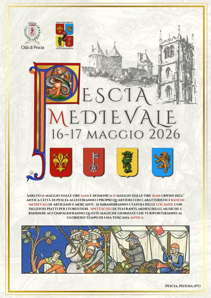 Pescia Medievale 2026 Maggio 16-17 1