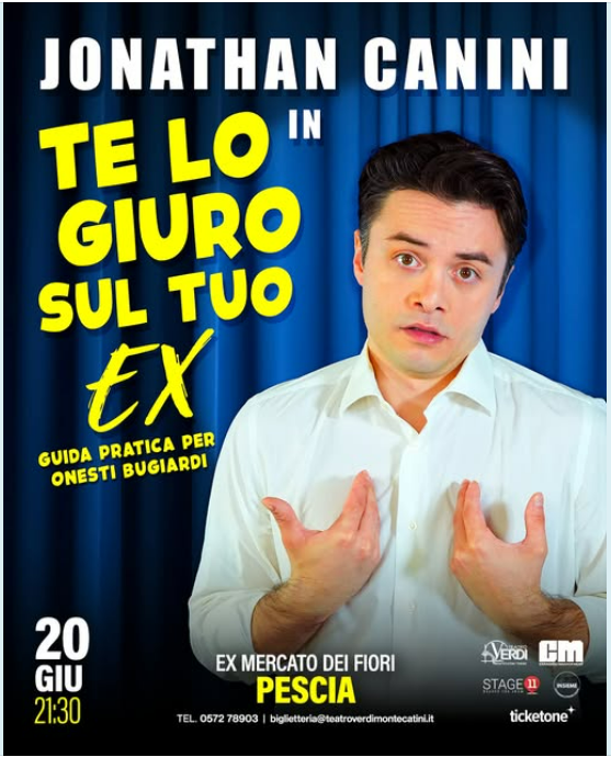 Jonathan Canini in " Te lo giuro sul tuo ex" 1