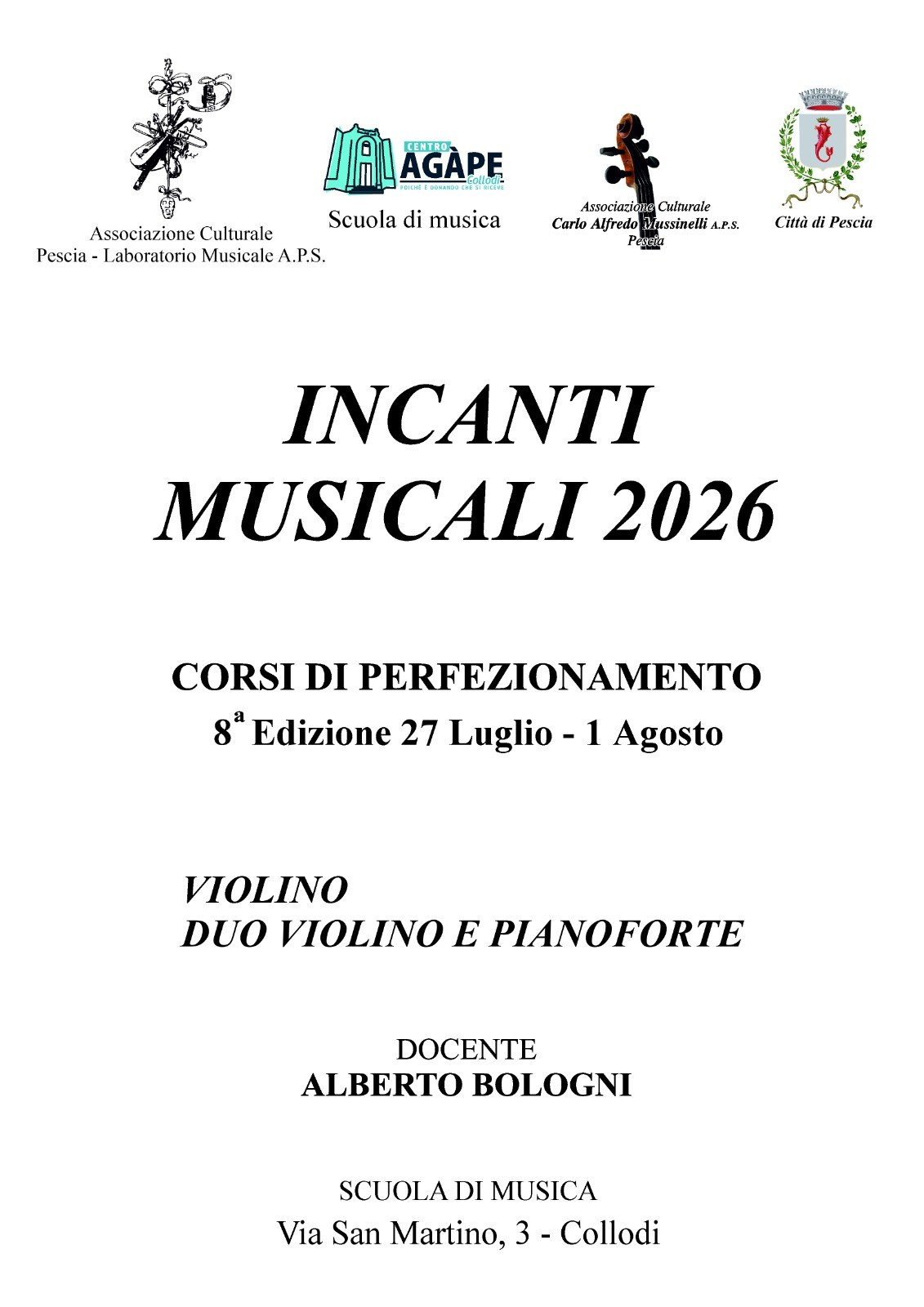 incanti musicali