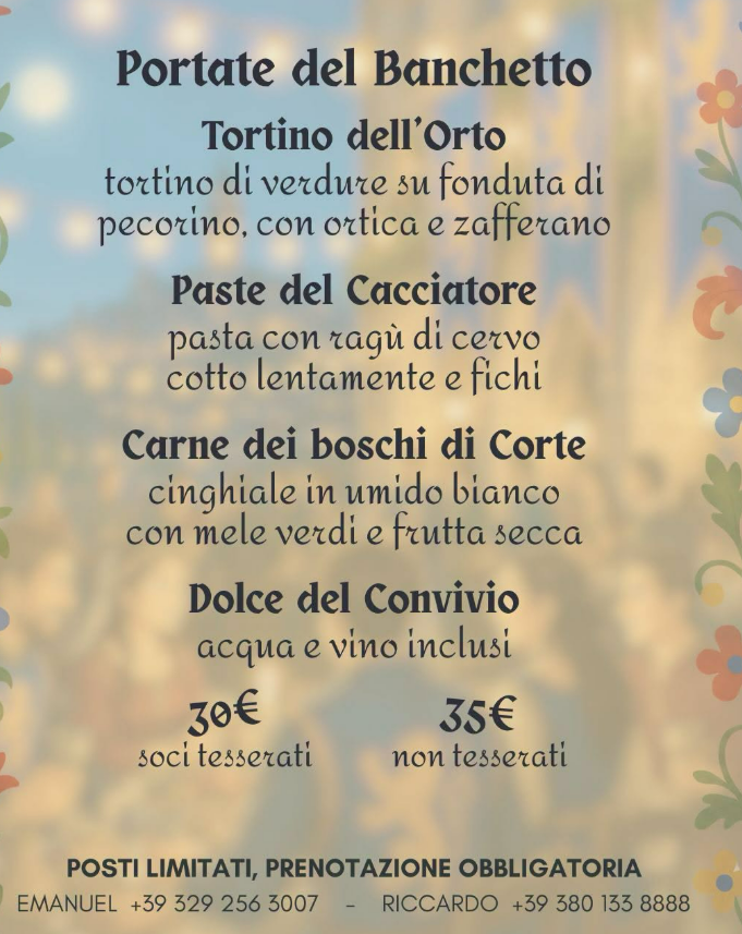 Cena Propiziatoria Rione San Francesco 6 Cena Propiziatoria Rione San Francesco 5