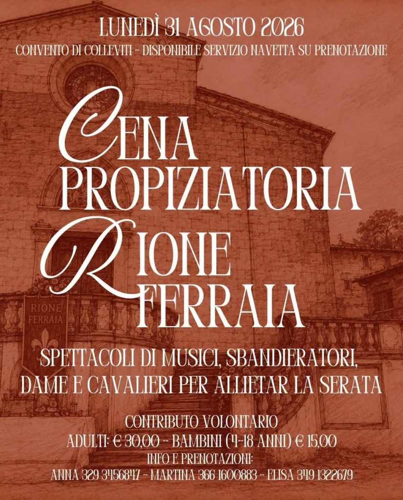 Cena Propiziatoria Rione Ferraia 9 Cena Propiziatoria Rione Ferraia 8