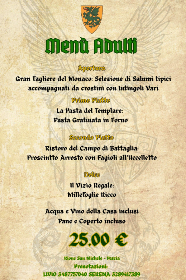 Cena Propiziatoria Rione San Michele 16 Cena Propiziatoria Rione San Michele 15