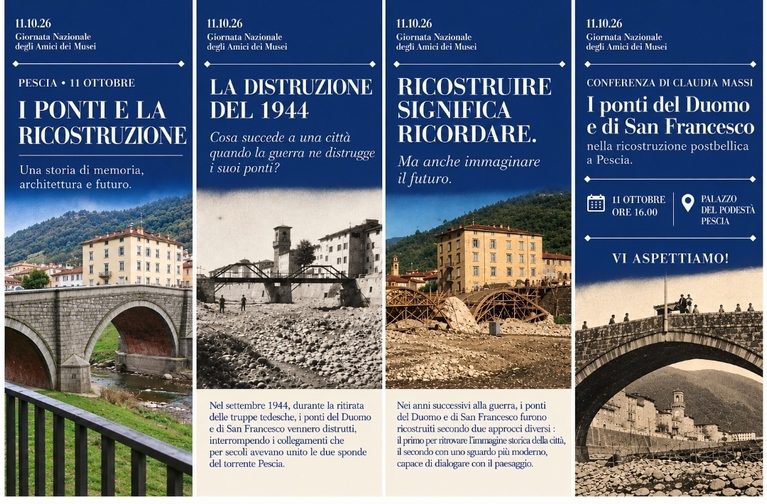 I ponti ricostruiti nel dopoguerra a Pescia | Evento FIDAM