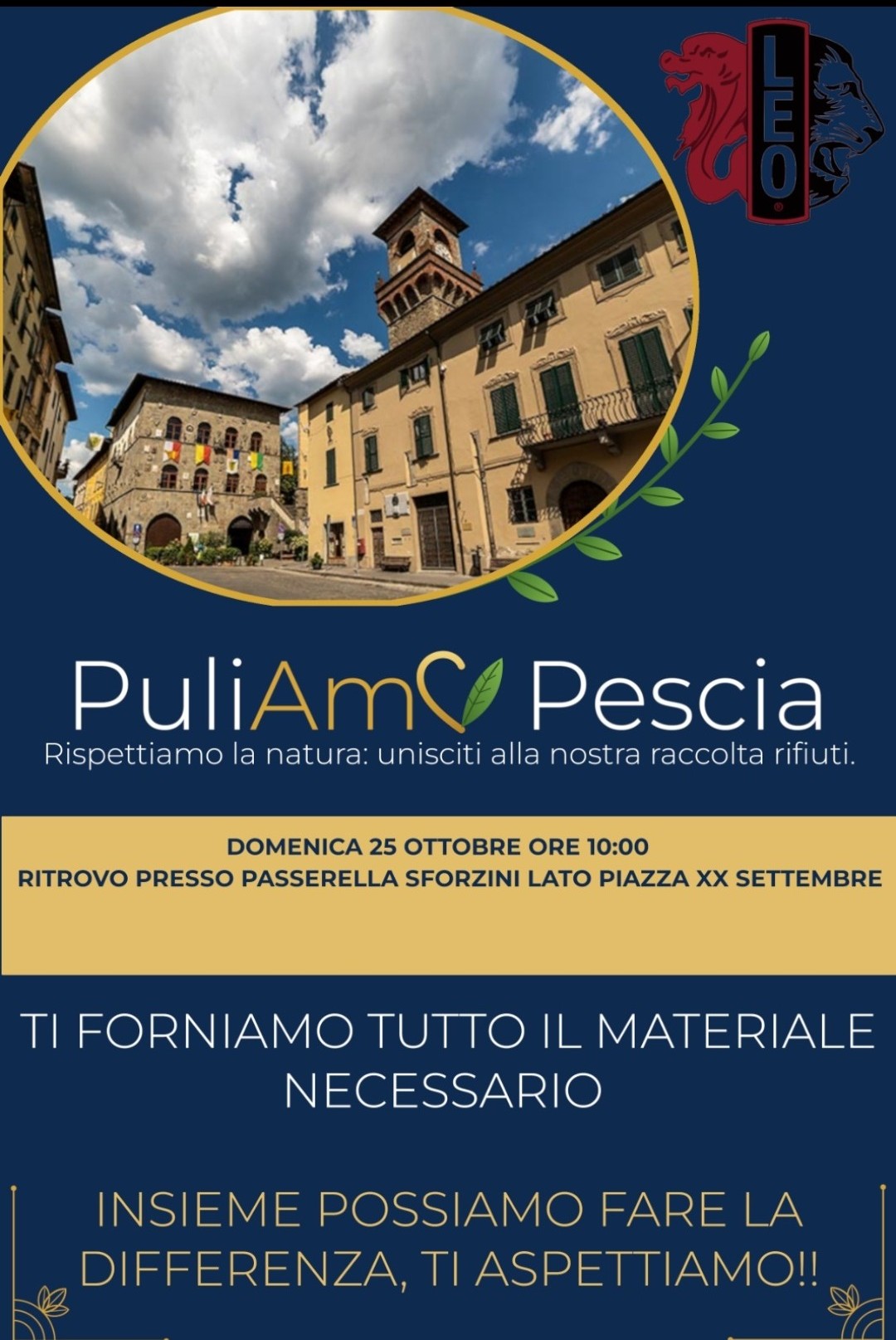 leo club puliamo pecscia
