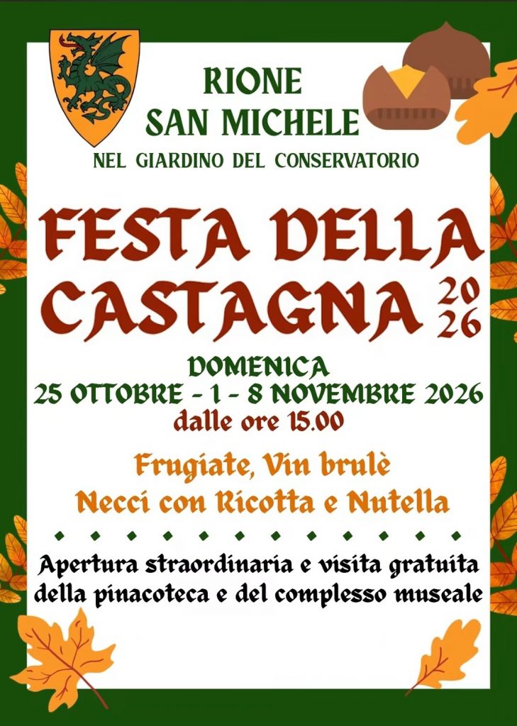 festa della castagna rione san michele